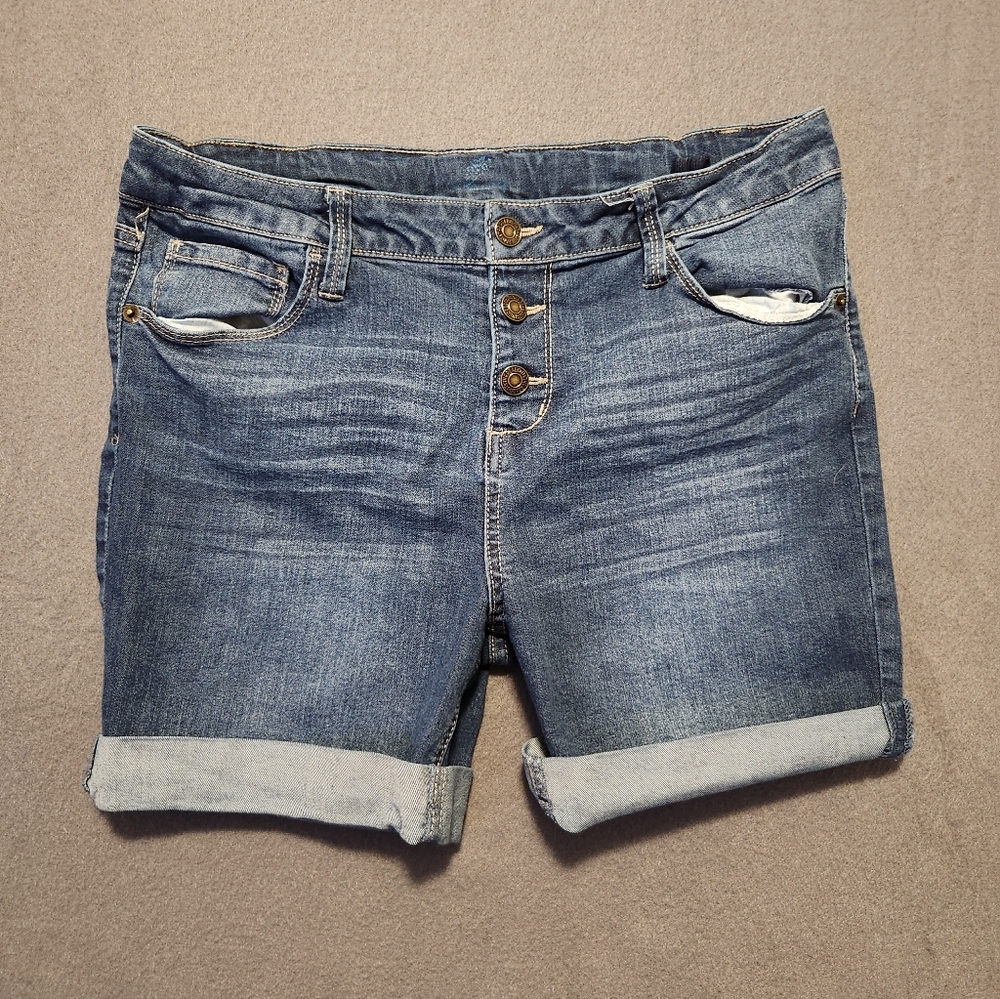 There Abouts Size 16 Blue jorts